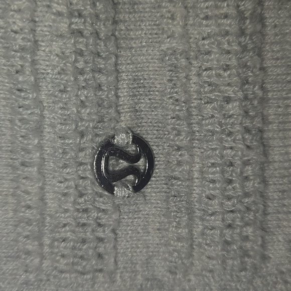 Lululemon Forward Flow Poncho Light Gray One Size - Picture 6 of 7